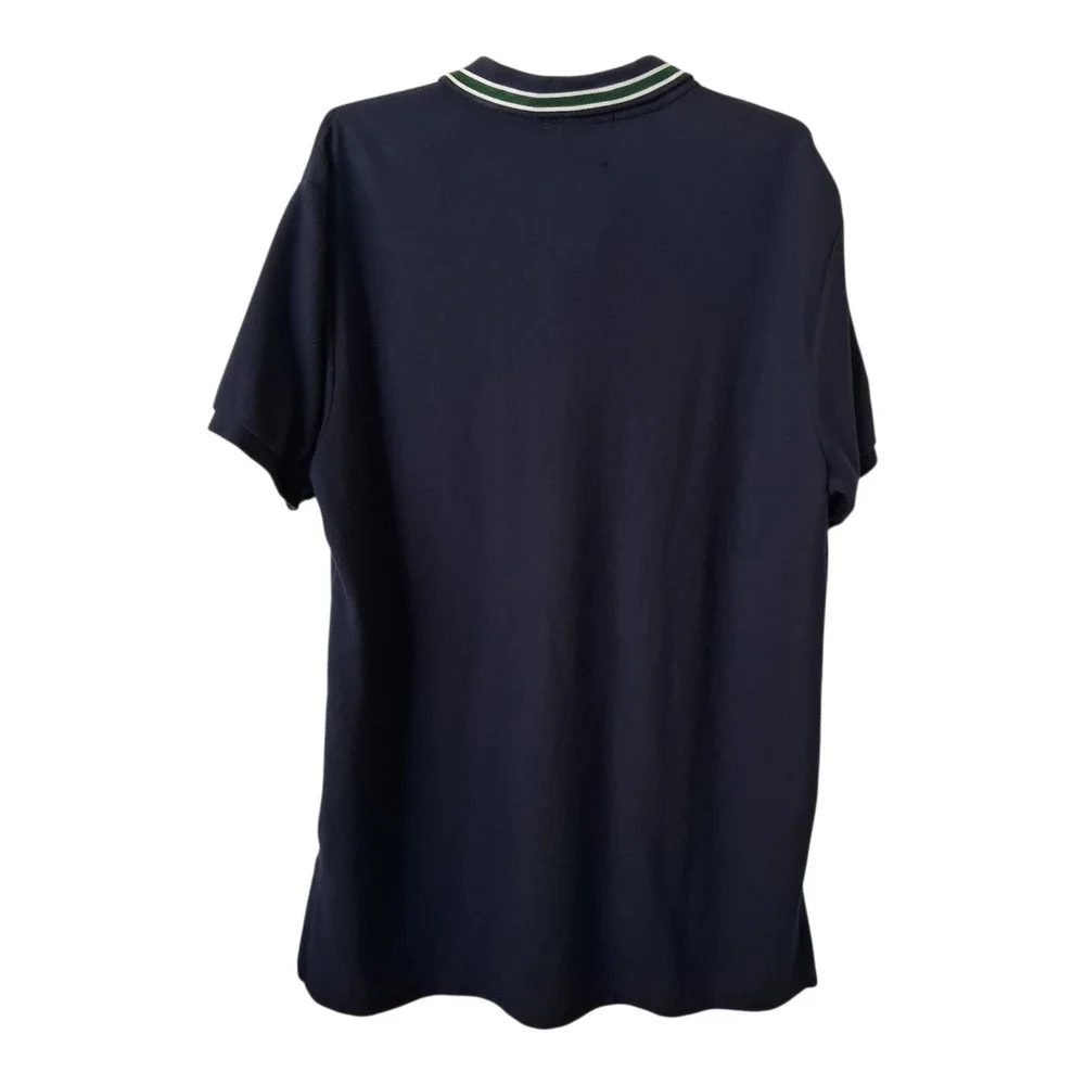 Polo Ralph Lauren Wimbledon Polo Men's Size XL Navy Big Pony Tennis Patch 2012